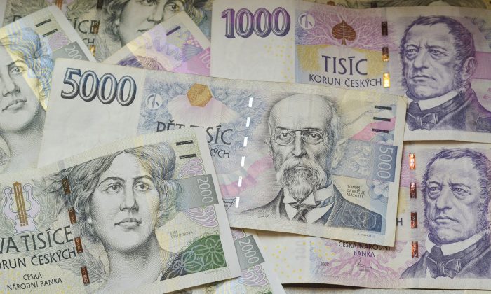 České koruny