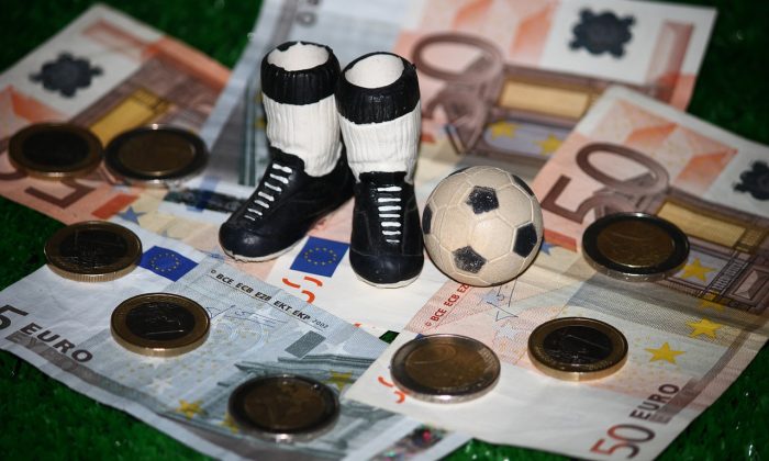 Fotbal peníze