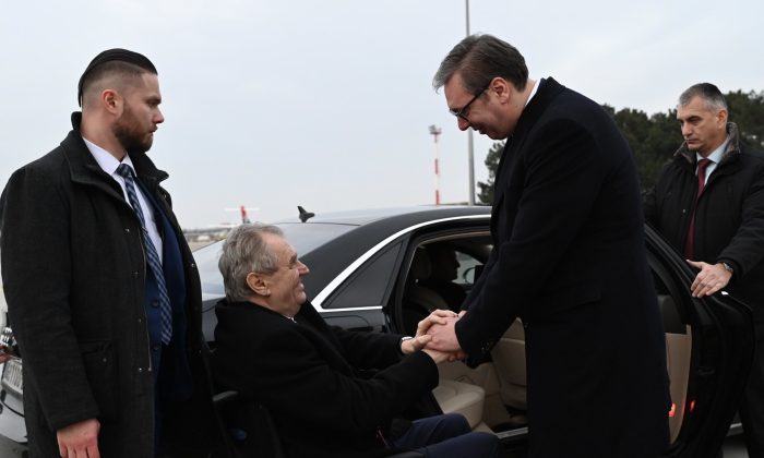 Zeman v Srbsku