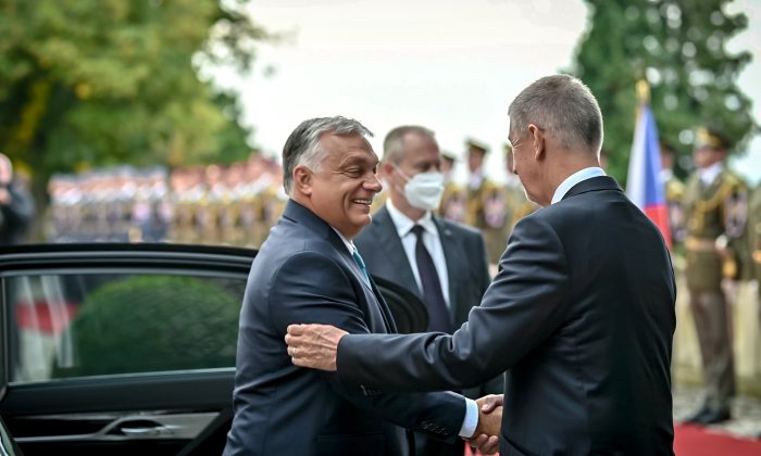 Babiš a Orbán