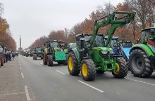 Demonstrace zemědělců v Německu
