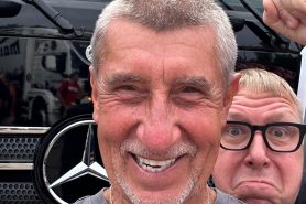 Andrej Babiš a Aleš Juchelka