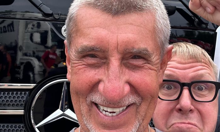 Andrej Babiš a Aleš Juchelka