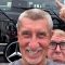 Andrej Babiš a Aleš Juchelka
