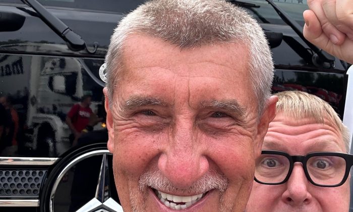 Andrej Babiš a Aleš Juchelka