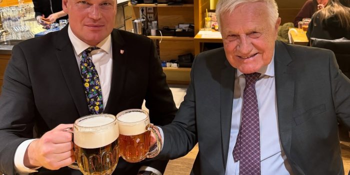 Filip Turek a Václav Klaus