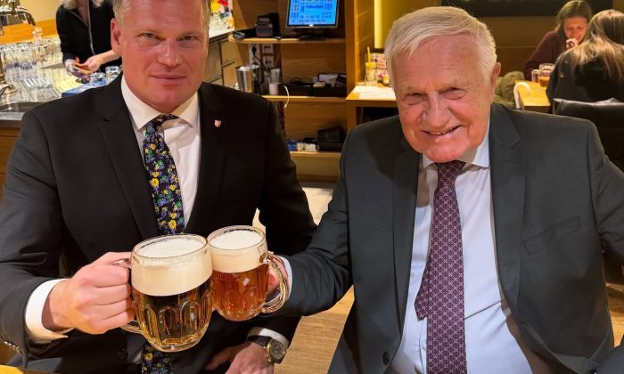 Filip Turek a Václav Klaus