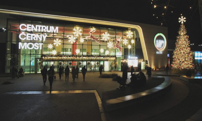 Centrum Černý most a Vánoce