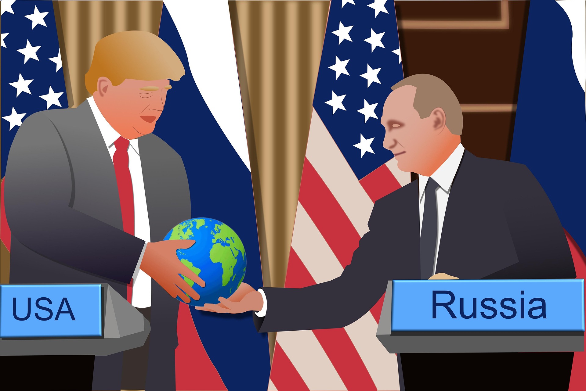 Trump a Putin | Epeníze Trump a Putin
