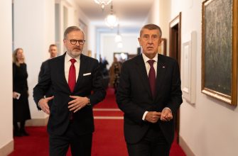 Petr Fiala a Andrej Babiš