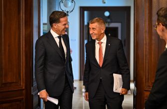 Mark Rutte a Andrej Babiš