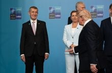 Andrej Babiš a Donald Trump